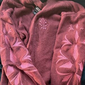 Star Wars Maroon Cardigan with Pink Details